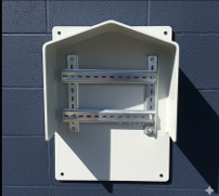 Grey Housing Enclosure